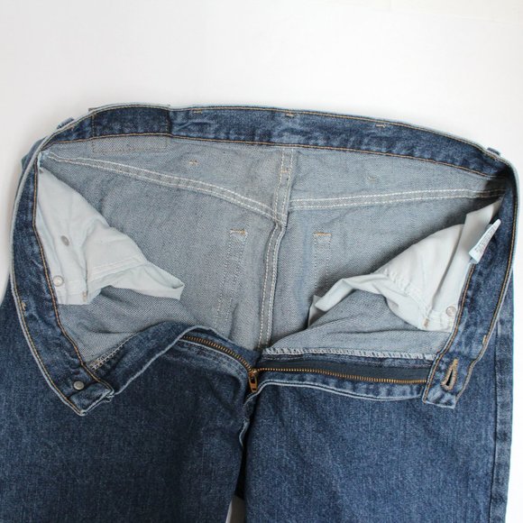 Wrangler Five Star Premium Denim Regular Fit Straight Leg Blue Jeans 34 x 36 NWT - Picture 7 of 16